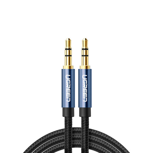 Audiokábel 3,5 mm - 3,5 mm UGREEN AV112, 1,5 m, kék