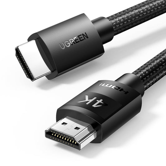 Videokábel UGREEN HD119, HDMI - HDMI, 4K, 1m, Fekete