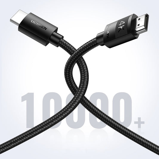 Videokábel UGREEN HD119, HDMI - HDMI, 4K, 1m, Fekete