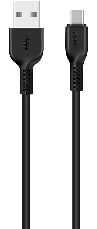 USB-A - USB-C HOCO X13 Easy adat- és töltőkábel, 18W, 1m, Fekete