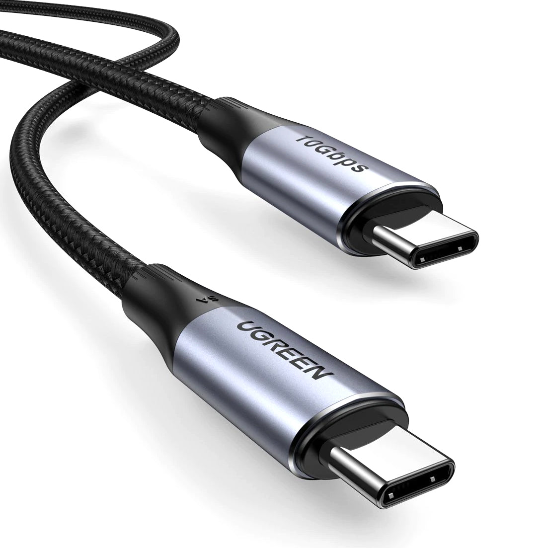 USB-C adat- és töltőkábel - USB-C UGREEN US355, 100W, 1m, Fekete