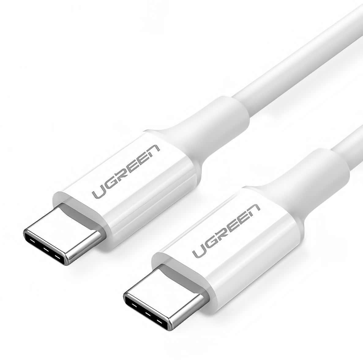 USB-C adat- és töltőkábel - USB-C UGREEN US264, 60W, 2m, fehér