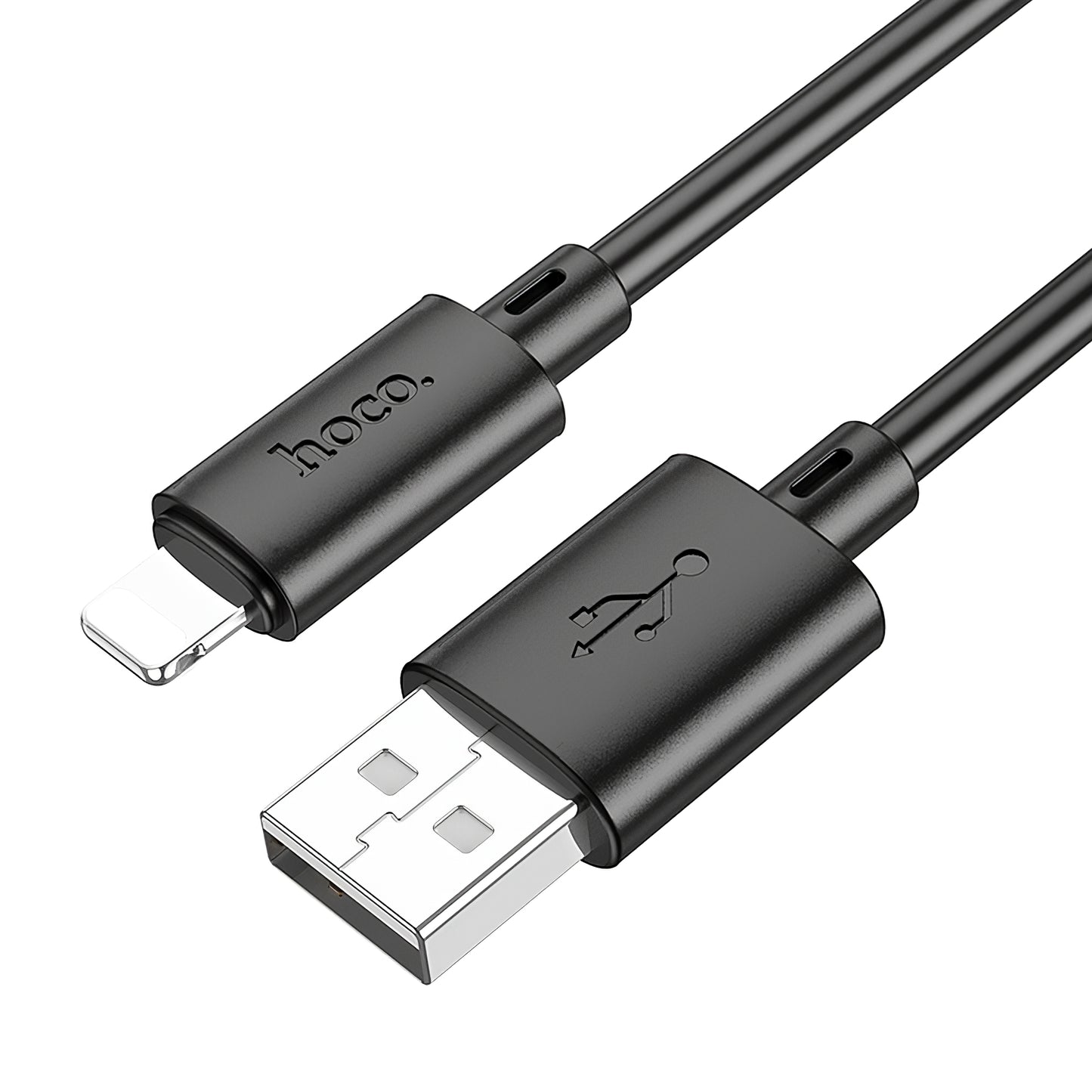 Adat- és töltőkábel USB-A - Lightning HOCO X88, 18W, 1m, Fekete