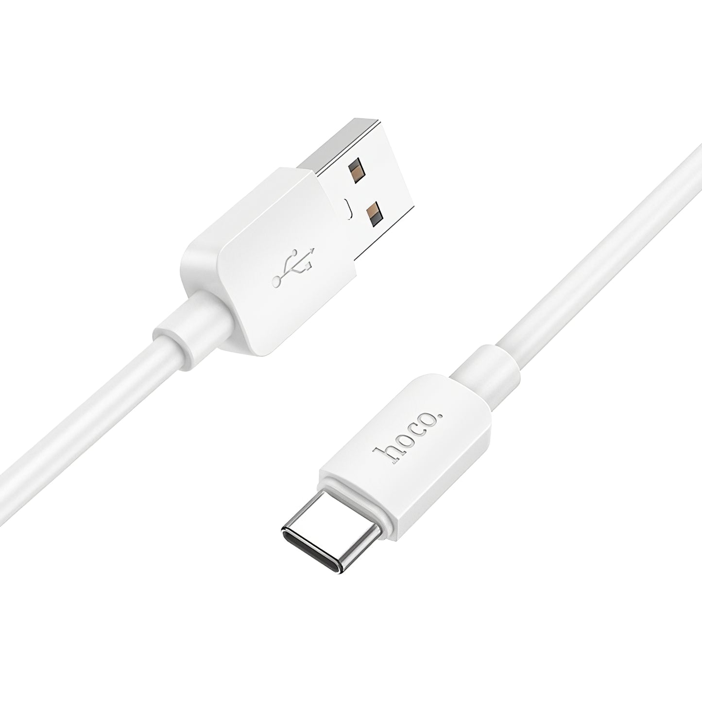 USB-A - USB-C HOCO X96 adat- és töltőkábel, 27W, 1m, Fehér