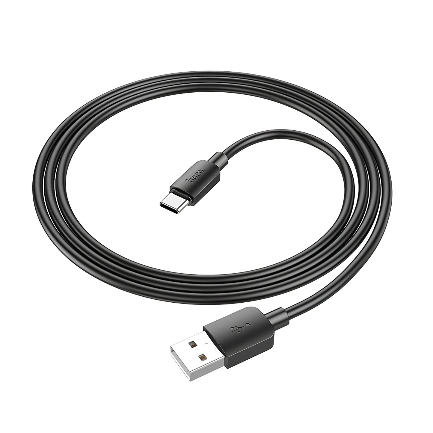 USB-A - USB-C HOCO X96 adat- és töltőkábel, 27W, 1m, Fekete