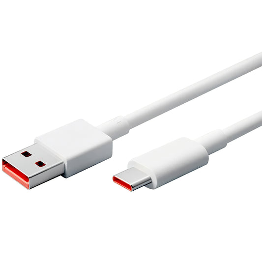 USB-A - USB-C Xiaomi adat- és töltőkábel, 65W, 1m, Fehér 45010000154S
