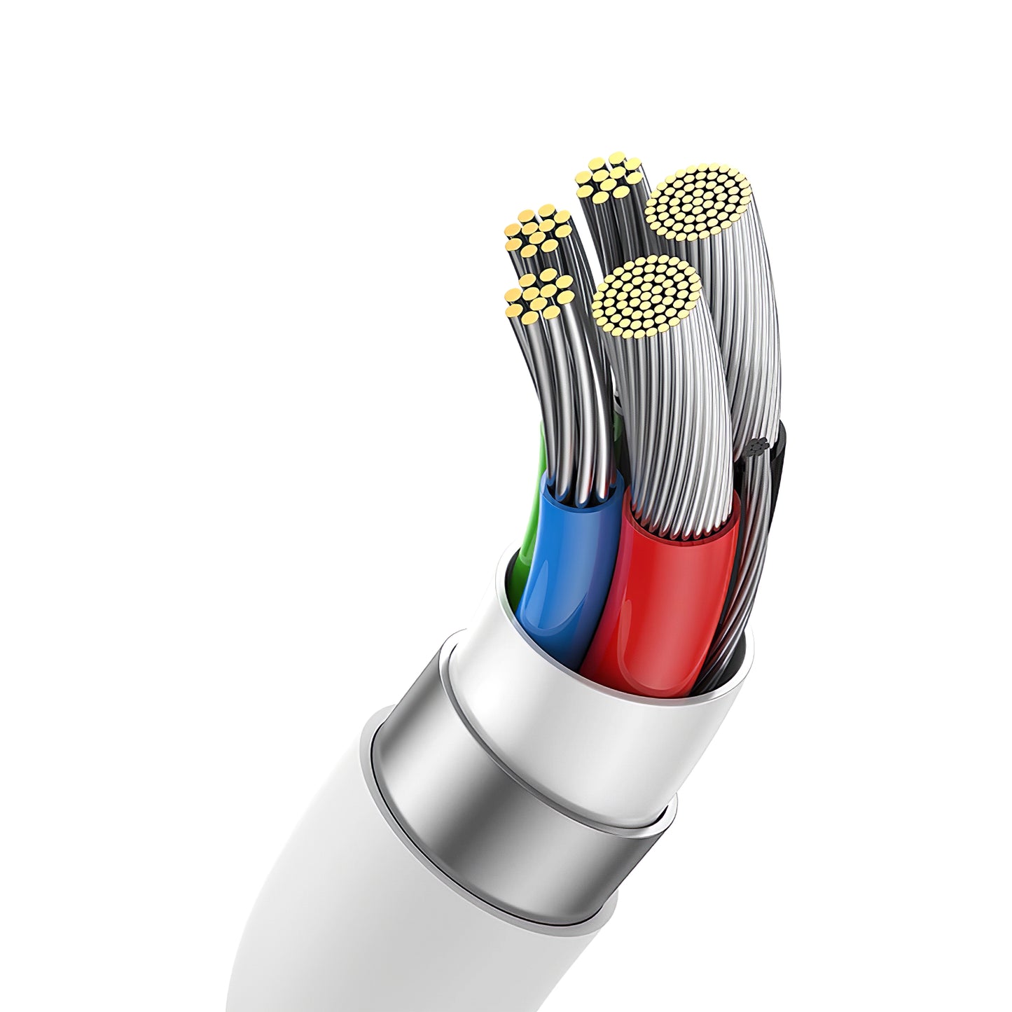 USB-C adat- és töltőkábel - USB-C Baseus Superior Series 2, 240W, 1m, fehér P10365200211-02