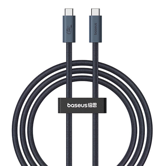 USB-C - USB-C Baseus Flash Series II adat- és töltőkábel, 240W, 1m, Fekete P10311803111-00