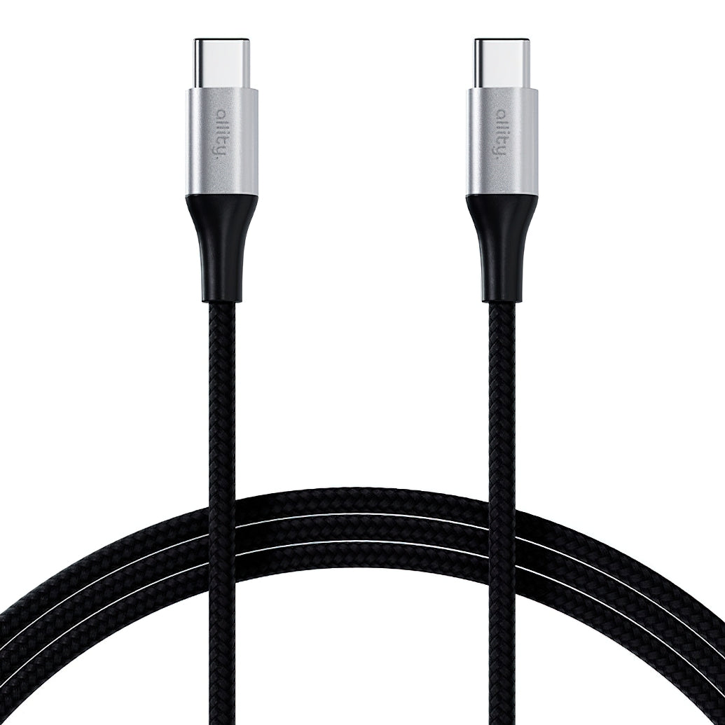 USB-C - USB-C adat- és töltőkábel Allity. AUC-01, 100W, 1m, Fekete