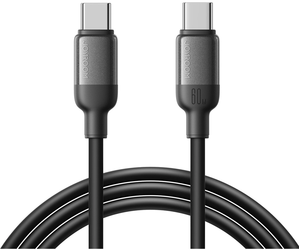 USB-C adat- és töltőkábel - USB-C Joyroom S-A62 Lively, 60W, 1,2m, fekete