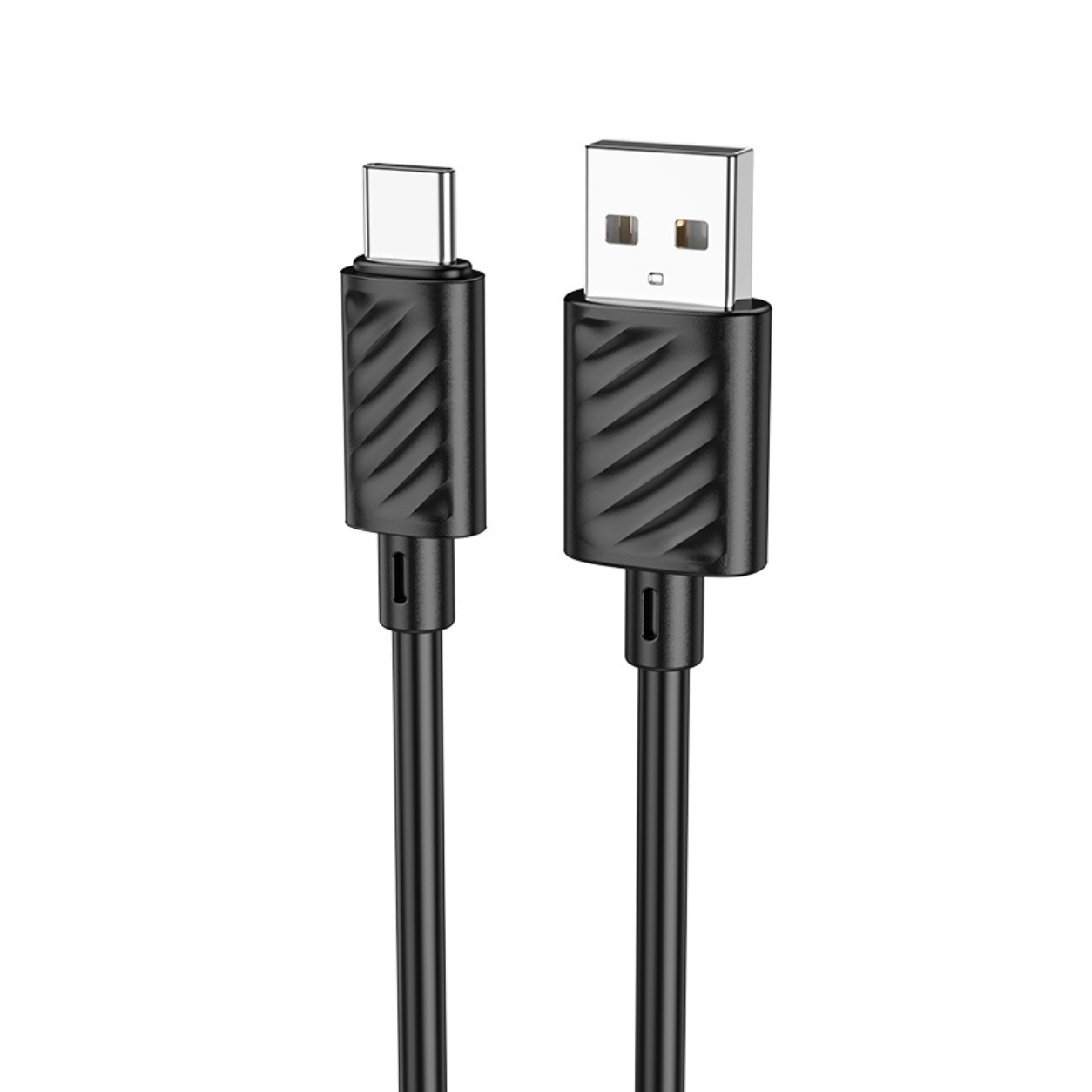 USB-A - USB-C adat- és töltőkábel HOCO X88, 18W, 2m, fekete
