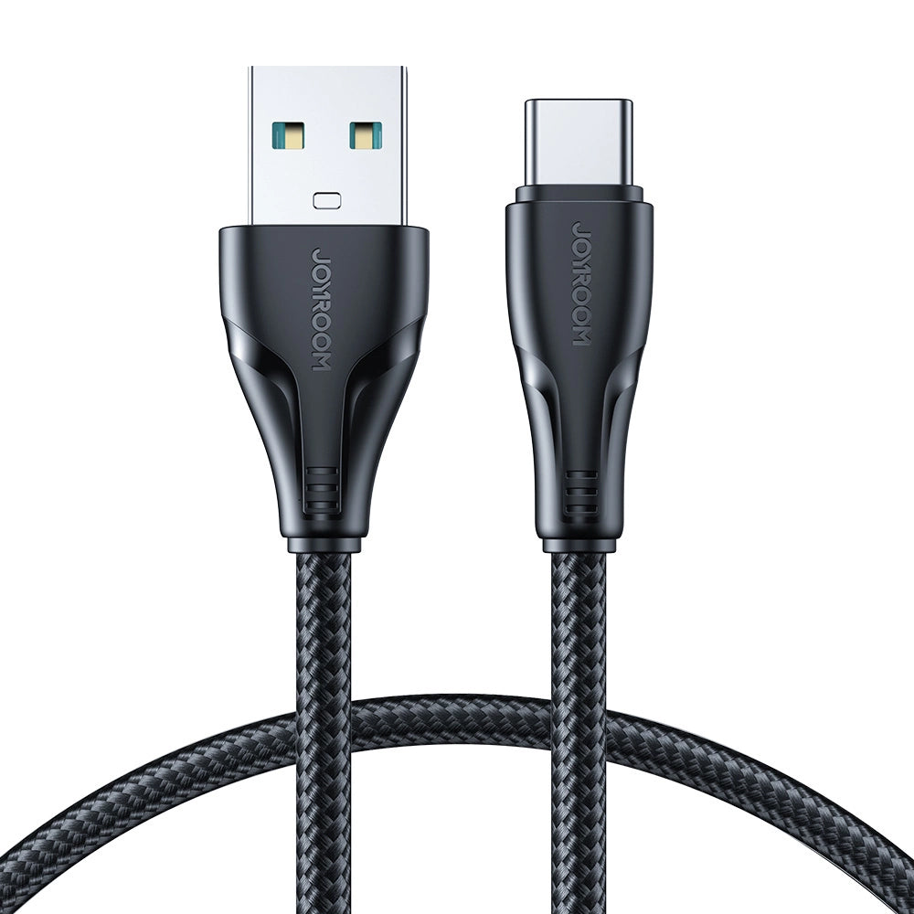 USB-A - USB-C Joyroom S-A11 adat- és töltőkábel, 18W, 1.2m, Fekete
