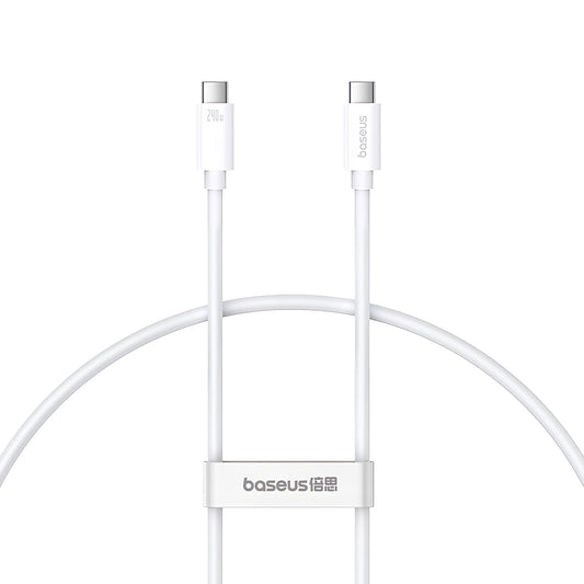 USB-C adat- és töltőkábel - USB-C Baseus Superior Series 2, 240W, 1m, fehér P10365200211-02