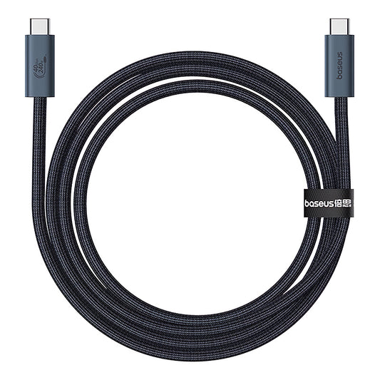 USB-C - USB-C Baseus Flash Series II adat- és töltőkábel, 240W, 1m, Fekete P10311803111-00