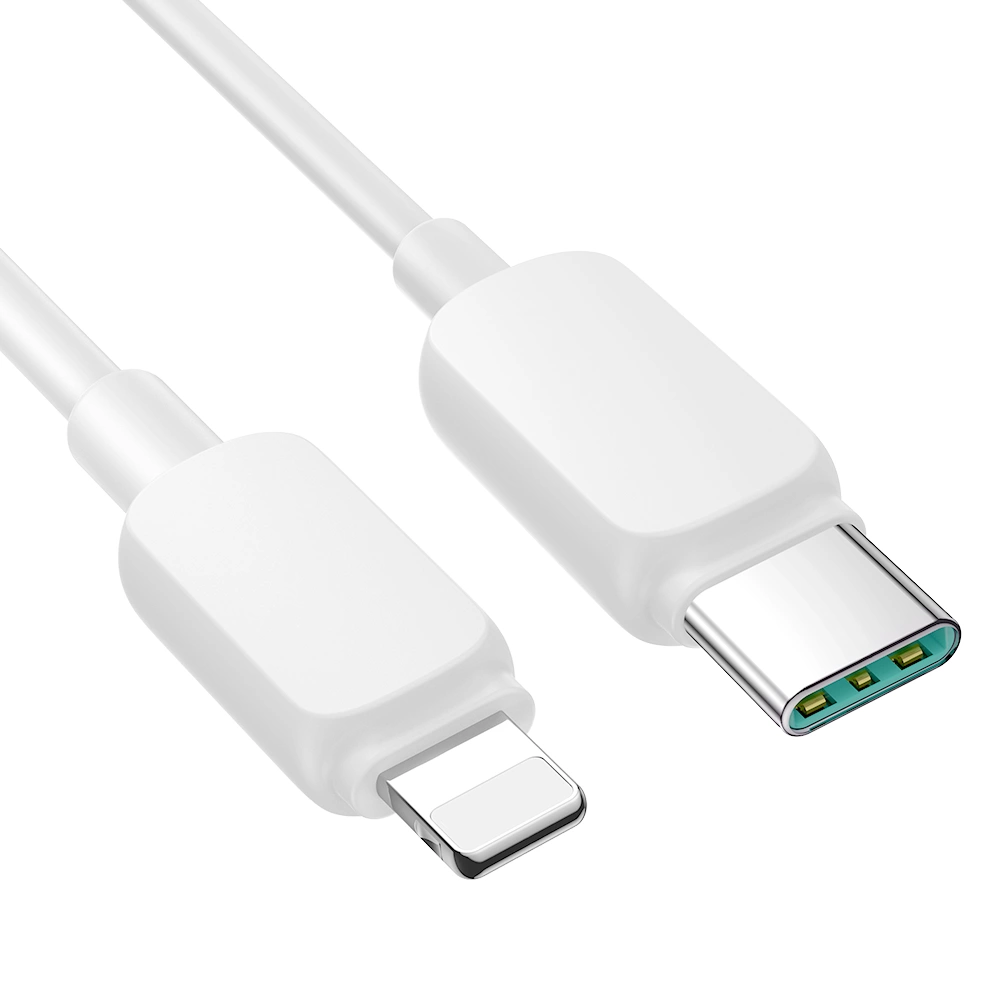 USB-C - Lightning Joyroom S-A14 adat- és töltőkábel, 30W, 1.2m, Fehér