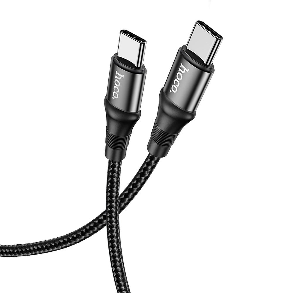 USB-C adat- és töltőkábel - USB-C HOCO X50, 100W, 1m, fekete