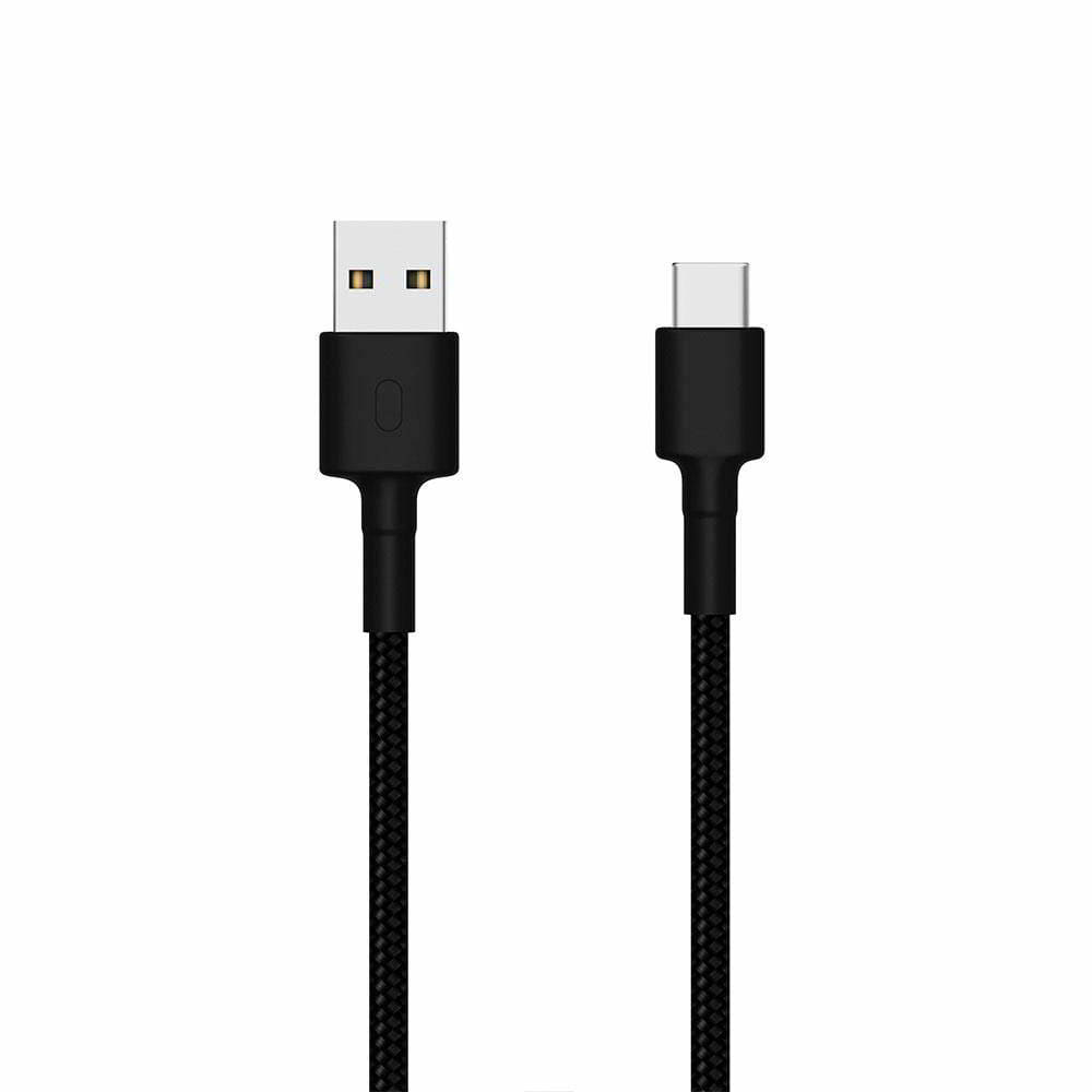 Xiaomi USB-A - USB-C Xiaomi adat- és töltőkábel, 18W, 1m, fekete SJV4109GL
