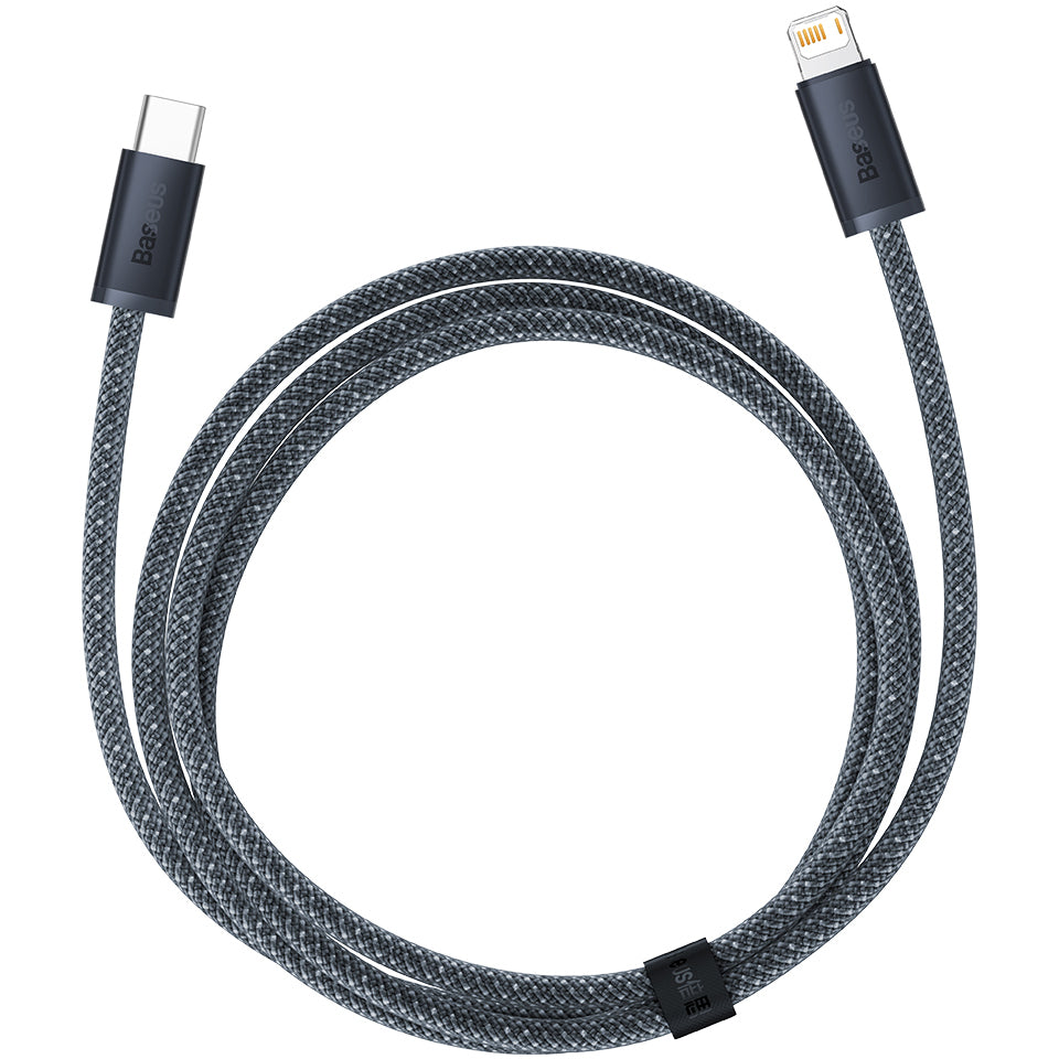 USB-C - Lightning Baseus Dynamic Series adat- és töltőkábel, 20W, 1m, szürke CALD000016