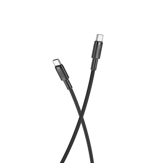 USB-C adat- és töltőkábel - USB-C XO Design USB-C NB-Q199, 100W, 1,5m, fekete