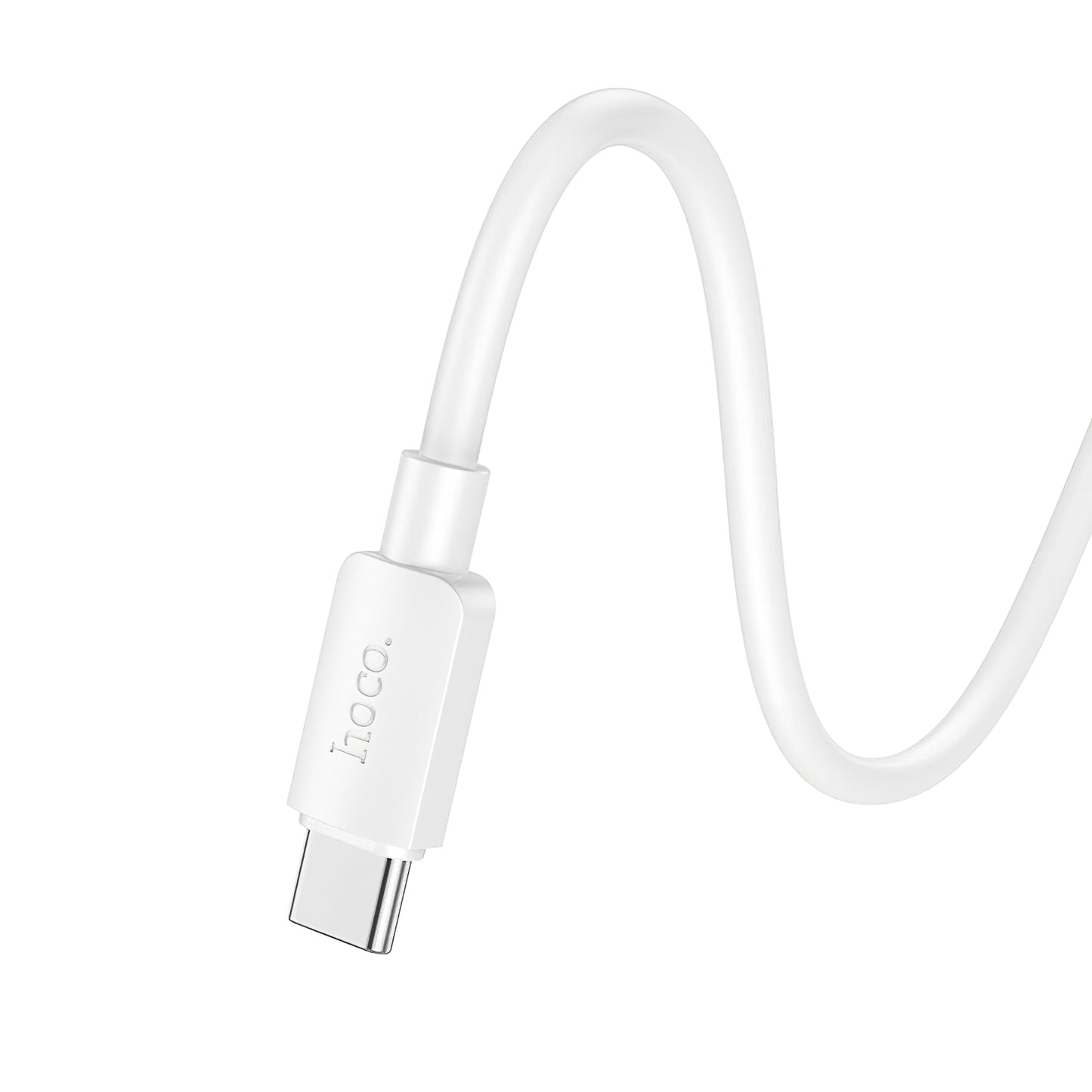 USB-A - USB-C HOCO X96 adat- és töltőkábel, 27W, 1m, Fehér