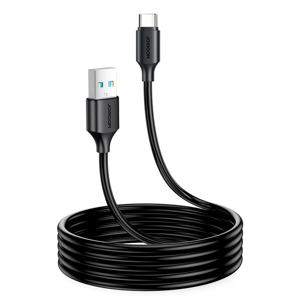 USB-A - USB-C adat- és töltőkábel Joyroom S-A9, 20W, 2m, Fekete