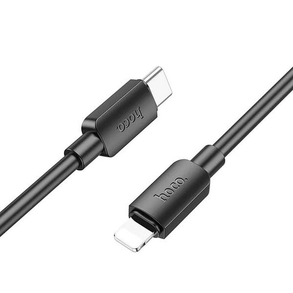 USB-C - Lightning HOCO X96 adat- és töltőkábel, 20W, 1m, Fekete