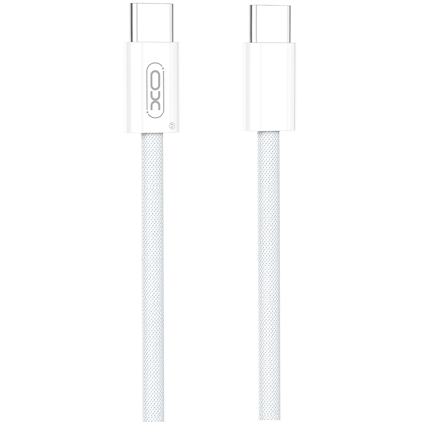 USB-C - USB-C adat- és töltőkábel XO Design NB-Q260A, 60W, 1m, Fehér