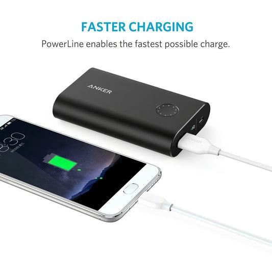 USB-A-ból USB-C-be Anker PowerLine adat- és töltőkábel, 18W, 0,9m, fehér A8163021