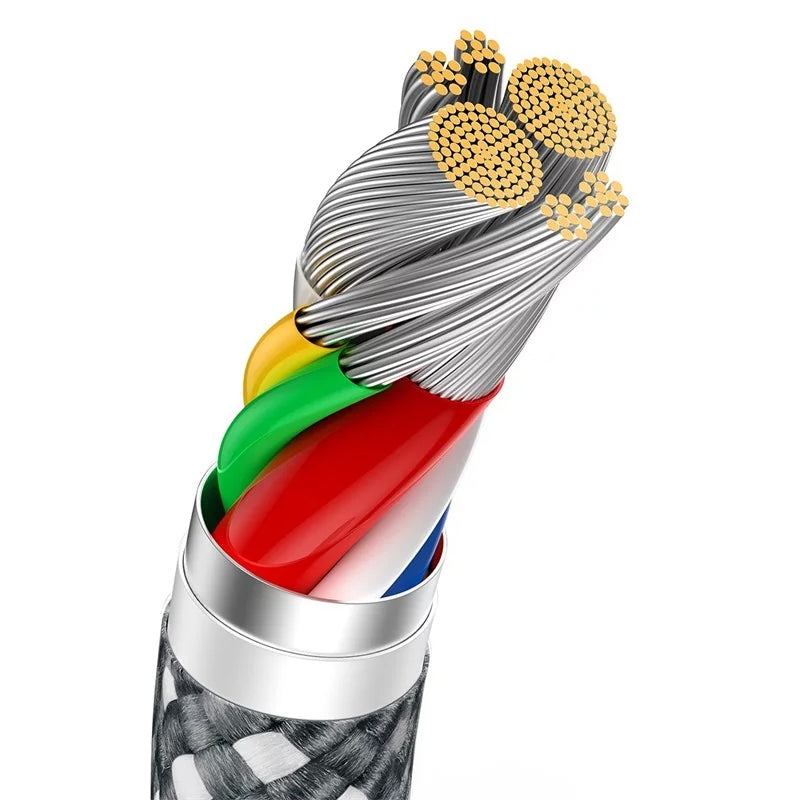 USB-C - USB-C adat- és töltőkábel Baseus Dynamic Series, 100W, 1m, Szürke CALD000216