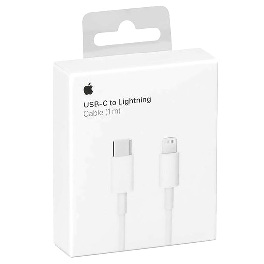 Apple USB-C - Lightning adat- és töltőkábel, 1m, Fehér, Swap