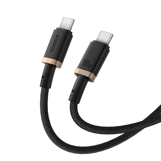 USB-C Data and Charging Cable - USB-C Baseus Dura Series, 100W, 2m, Gold P10377803U01-03