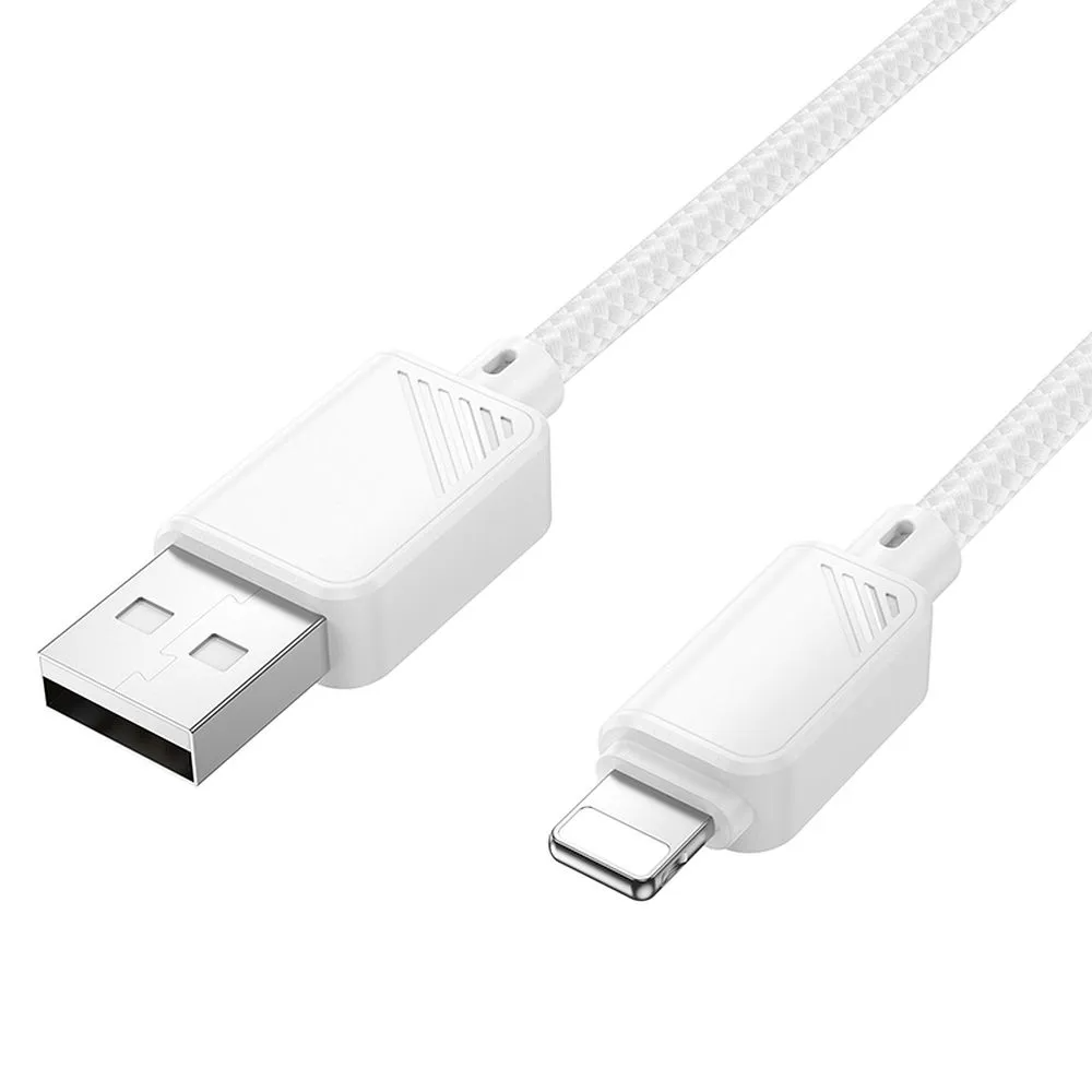 USB-A - Lightning adat- és töltőkábel HOCO X113, 18W, 1m, fehér