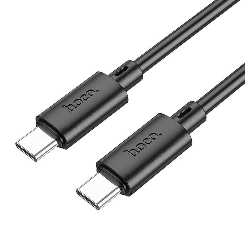 USB-C adat- és töltőkábel - USB-C HOCO X88, 60W, 1m, Fekete
