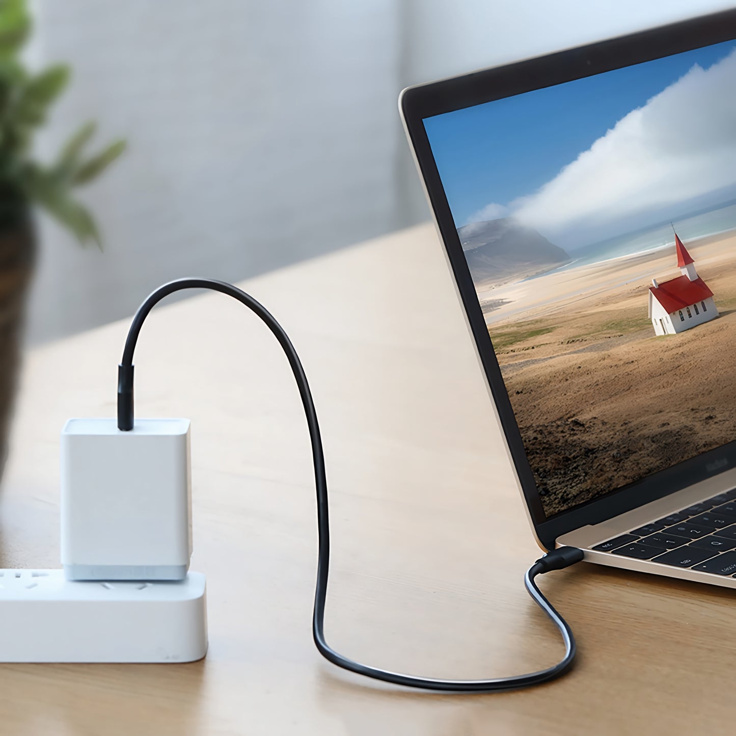 USB-C - USB-C adat- és töltőkábel UGREEN US286, 60W, 3m, Fekete