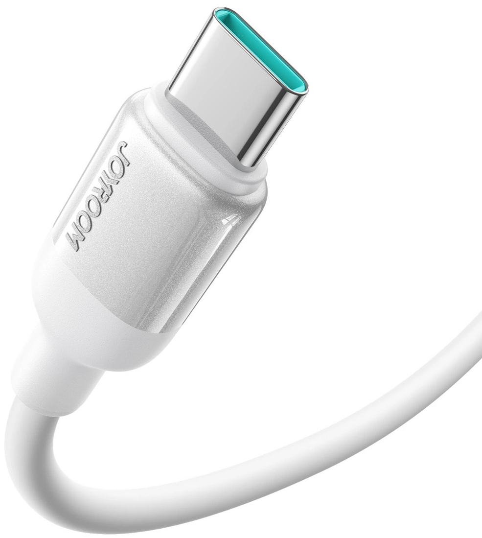 USB-C adat- és töltőkábel - USB-C Joyroom S-A62 Lively, 60W, 1,2m, fehér
