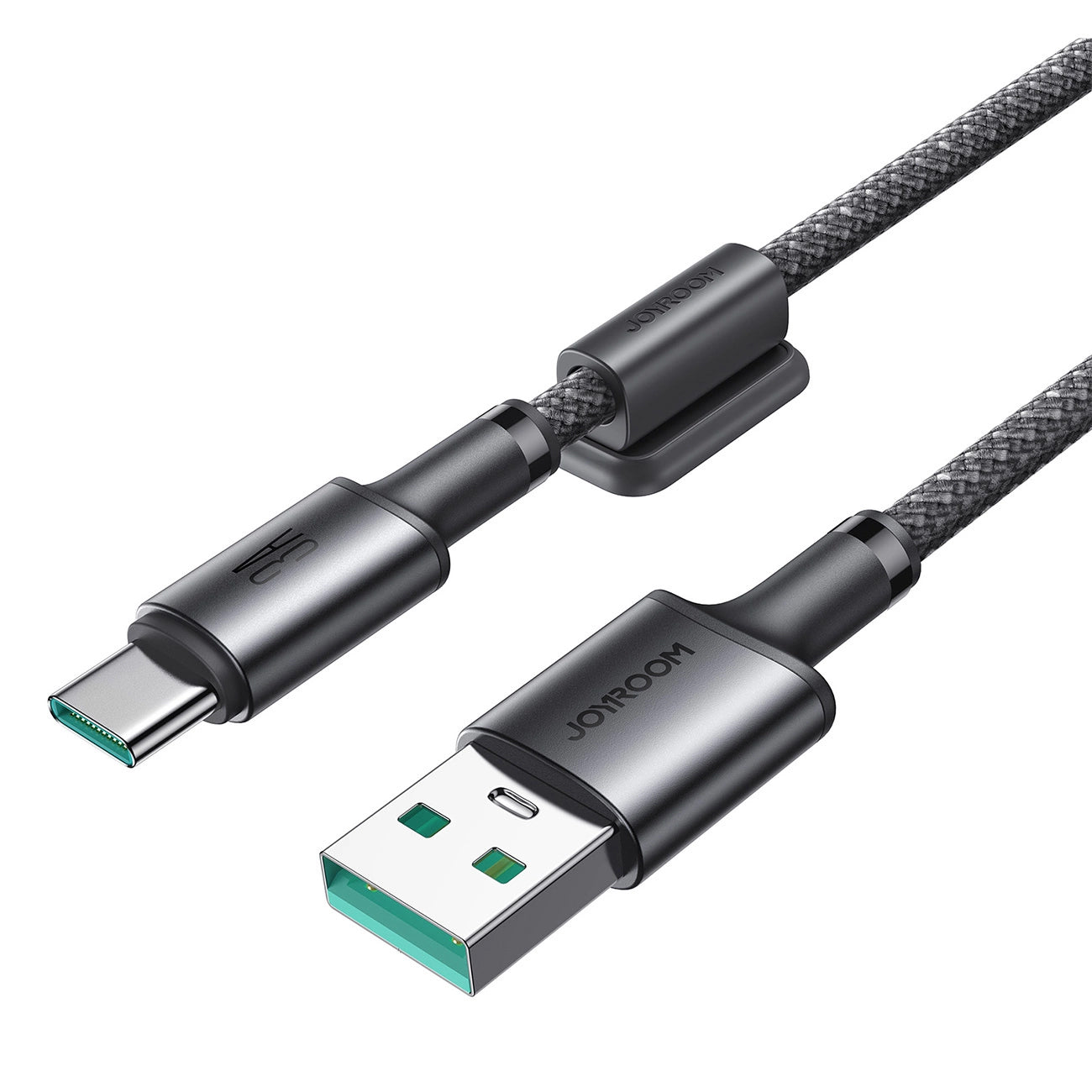 USB-A - USB-C adat- és töltőkábel Joyroom S-A50, 60W, 1.2m, Szürke