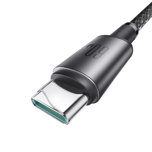 USB-C - USB-C adat- és töltőkábel Joyroom S-A50, 60W, 1,2m, szürke