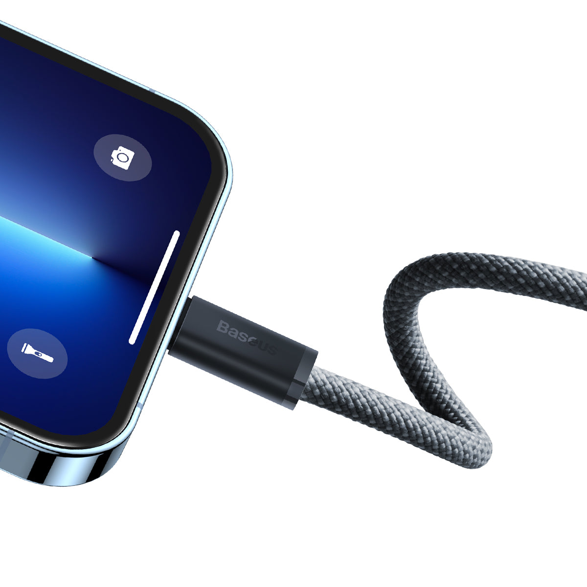 USB-C - Lightning Baseus Dynamic Series adat- és töltőkábel, 20W, 1m, szürke CALD000016