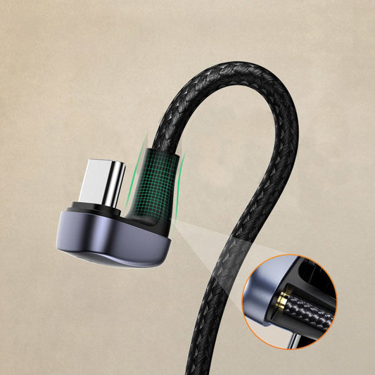 Adat- és töltőkábel USB-A - USB-C UGREEN US311 szögletes, 18W, 1m, szürke, szürke
