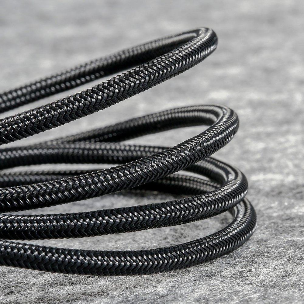 USB-A - 2 x Lightning / microUSB / USB-C Baseus Rapid 4in1 töltőkábel, 20W, 1,2m, fekete CA1T4-A01