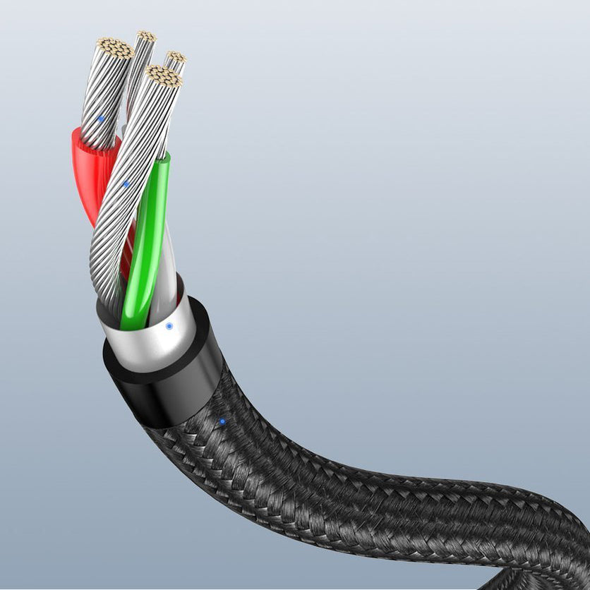 USB-A - USB-C UGREEN US284 Angled adat- és töltőkábel, 18W, 1m, szürke
