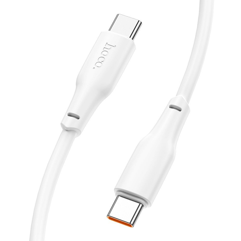 USB-C adat- és töltőkábel - USB-C HOCO X93, 100W, 1m, fehér