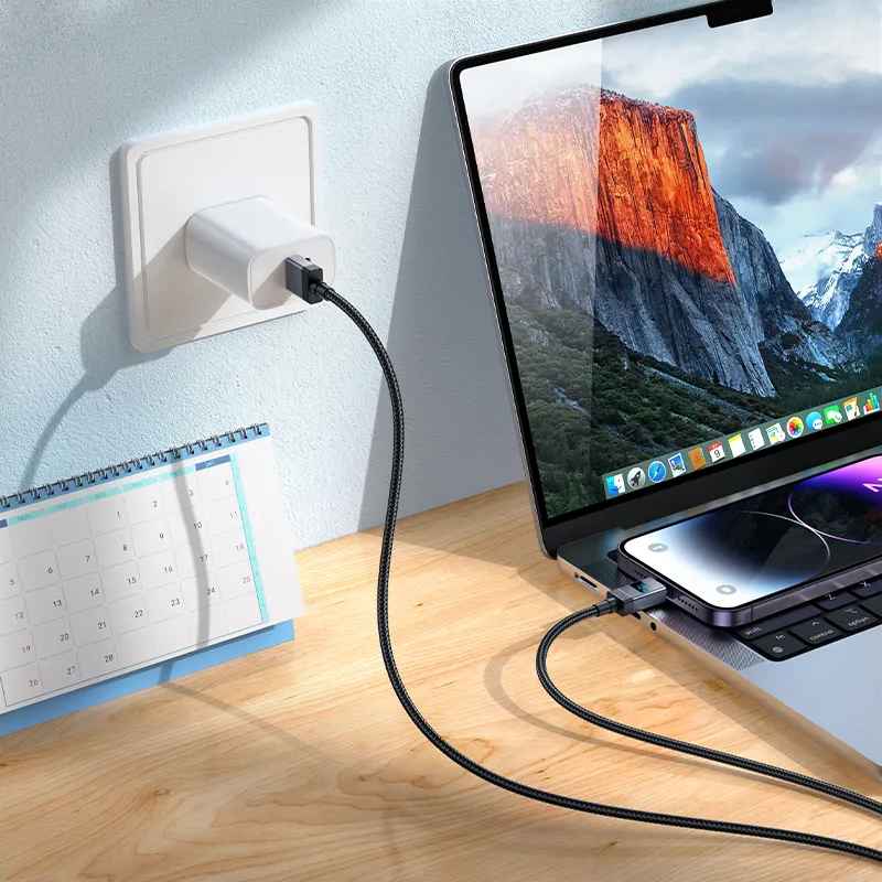 USB-A - Lightning HOCO X118 Display adat- és töltőkábel, 12W, 1m, Fekete