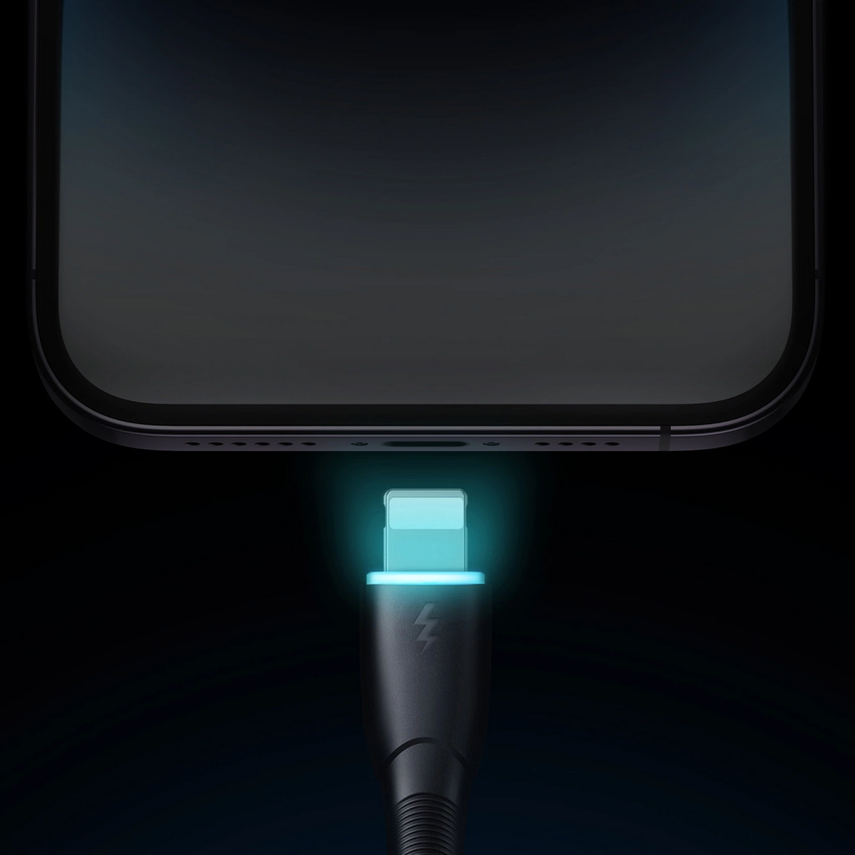 Joyroom S-A32 USB-A–Lightning adat- és töltőkábel, 18 W, 1 m, fekete