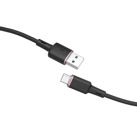 USB-A - USB-C Acefast C2-04 adat- és töltőkábel, 18W, 1.2m, Fekete