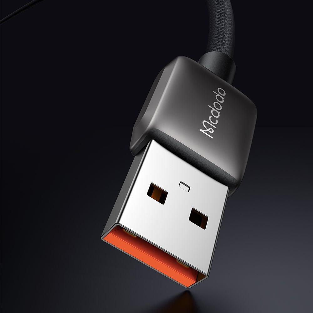 USB-A - USB-C McDodo CA-2350 Display adat- és töltőkábel, 100W, 1.2m, Fekete