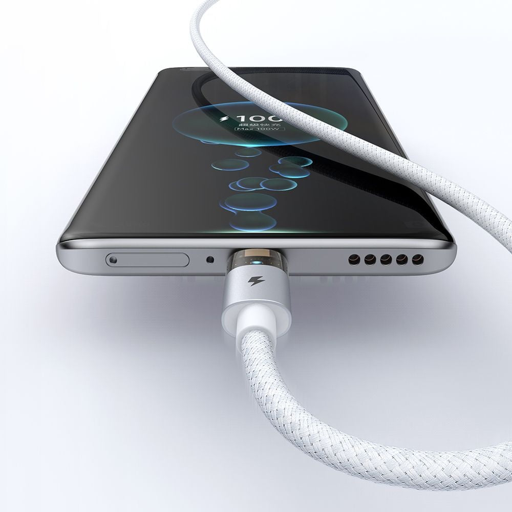 USB-A - USB-C McDodo CA-6892 adat- és töltőkábel, 66W, 1.2m, Fehér