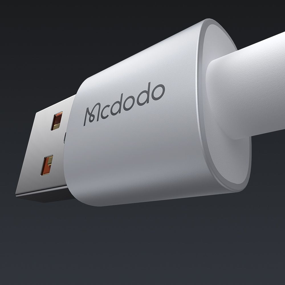 USB-A - USB-C McDodo CA-6892 adat- és töltőkábel, 66W, 1.2m, Fehér
