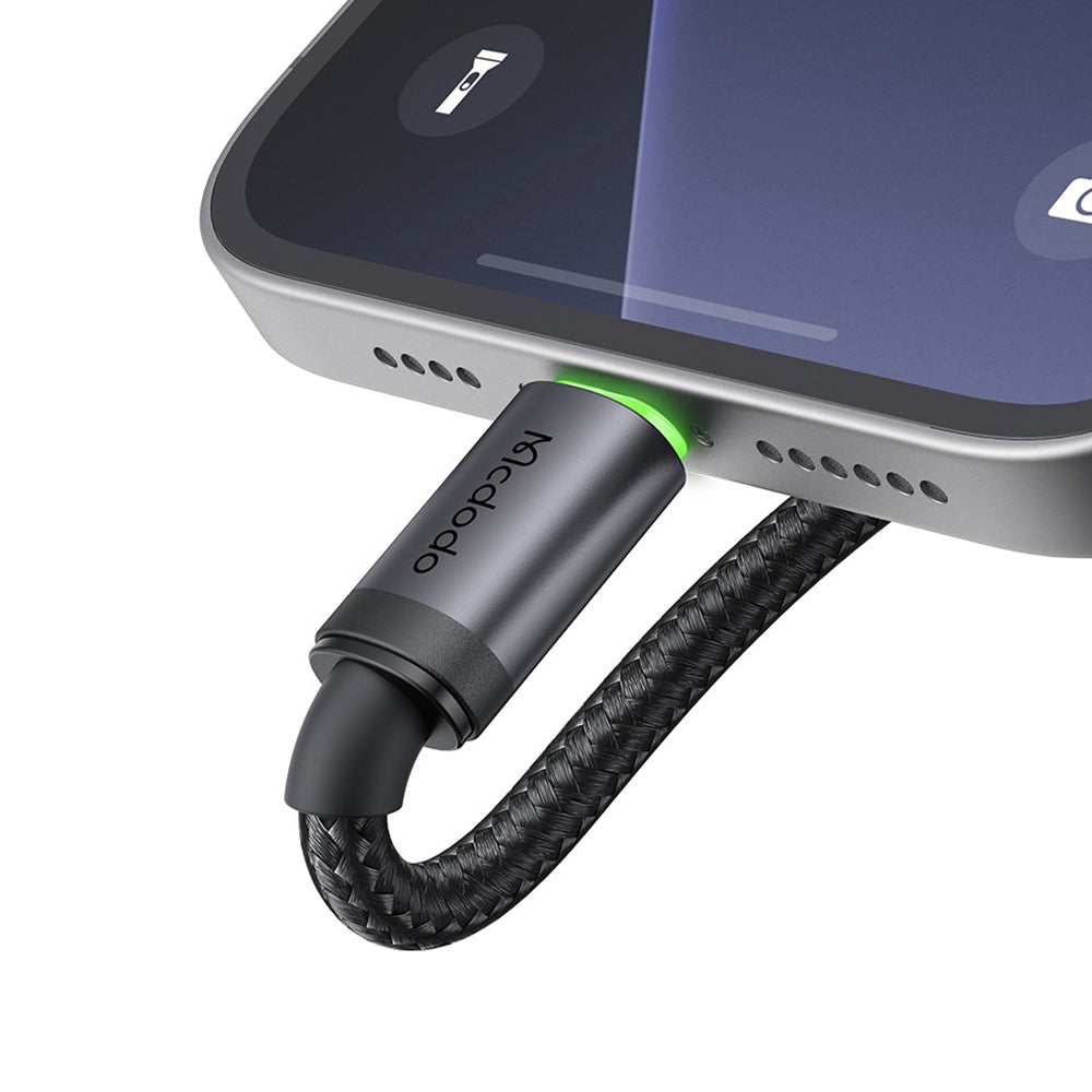 USB-C - USB-C McDodo CA-4410 adat- és töltőkábel, 60W, 1m, Fekete