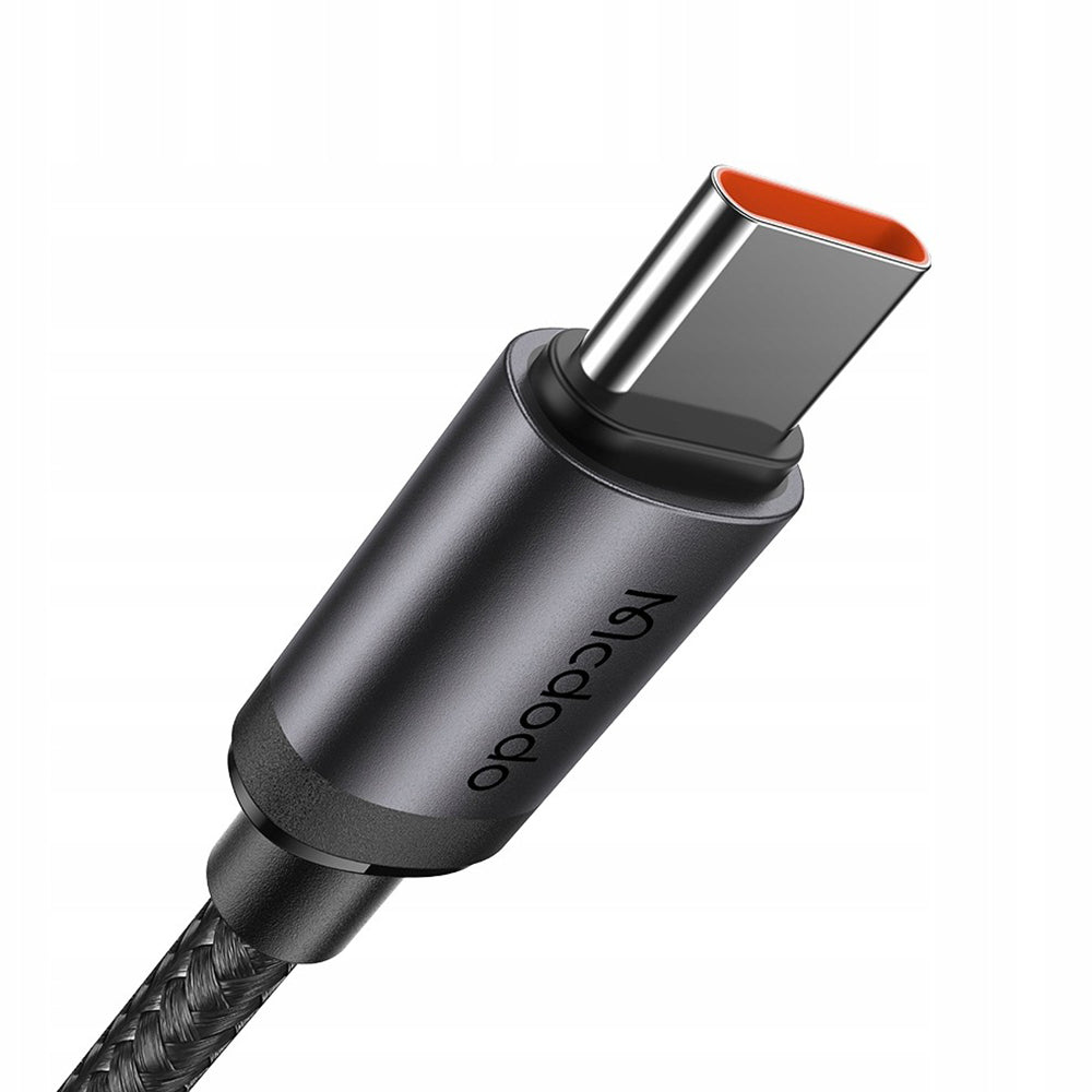 USB-C - USB-C McDodo CA-4410 adat- és töltőkábel, 60W, 1m, Fekete